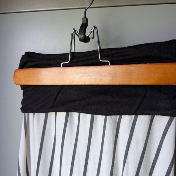 black and white convertible maxi dres/skirt - Picture 2 of 3